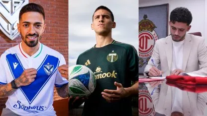 Lanzini, Rojas y Simón