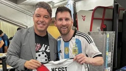 La mención de Messi que enloqueció a los hinchas de River