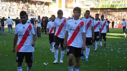 River se retira derrota de la Bombonera