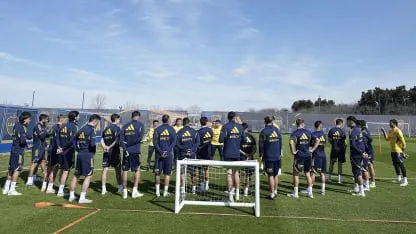 El plantel de Boca, muy afectado por el estado de salud de Russo