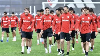 Entre tantas bajas, optimismo en River con el retorno de Driussi Entre tantas bajas, optimismo en River con el retorno de Driussi