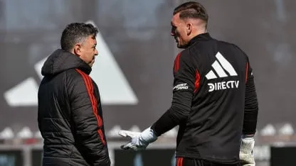 El "diezmado" once de River que moldea Gallardo contra Sarmiento El "diezmado" once de River que moldea Gallardo contra Sarmiento