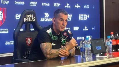 Pipi Romagnoli, de la alegría por el triunfo de San Martín (SJ) a la tristeza por San Lorenzo Pipi Romagnoli, de la alegría por el triunfo de San Martín (SJ) a la tristeza por San Lorenzo