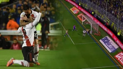 Borja cortó la sequía en River y le anularon otro gol polémico ante Central