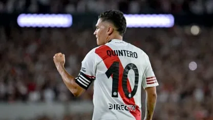 Golazo de tiro libre y segundo doblete en River: "Hicimos un gran partido"