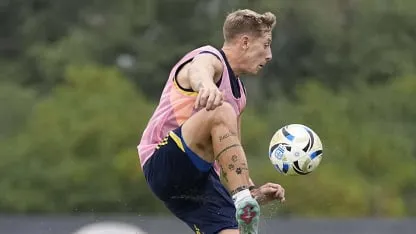 Se desgarró Barinaga y en la lista para viajar a Salta lo reemplazará Dylan Gorosito