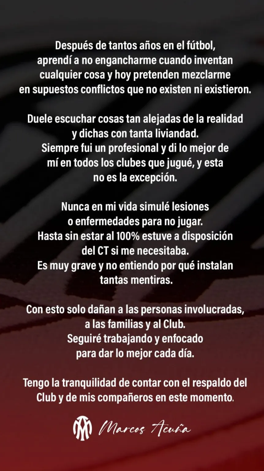 Comunicado Huevo Acuña