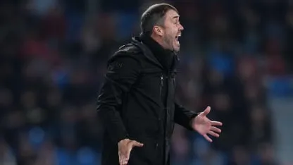 Por qué Coudet negó el contacto con River después de la derrota de Alavés