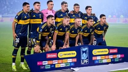 El equipo de Boca vs. Vélez