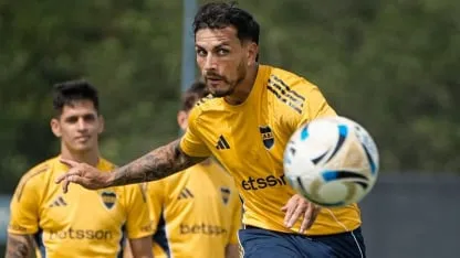 Leandro Paredes entrenamiento