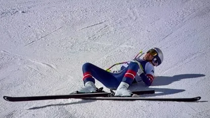 Conmoción en Milano-Cortina 2026: Lindsey Vonn sufrió una durísima caída y la rescataron en helicóptero