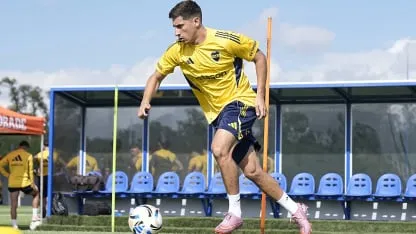 Merentiel y Cavani se entrenaron a la par y podrían ser convocados ante Vélez