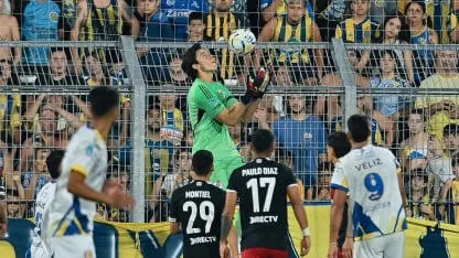 Beltrán, el arquero de River post Armani