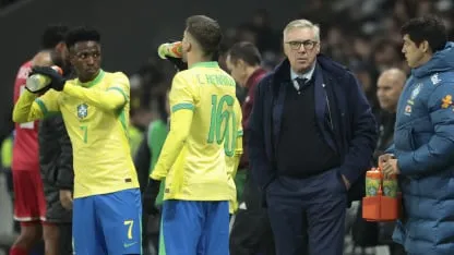 Ancelotti habló de la ausencia de Neymar en Brasil y llevó calma antes de Francia