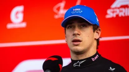 Fuerte autocrítica de Colapinto tras la clasificación sprint en China: "Estoy un poco perdido, quedé lejos de Gasly"