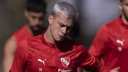 Con la vuelta de Montiel, Independiente se prepara para enfrentar a Talleres