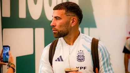 Otamendi se sumó a la Selección y habló sobre Coudet y sobre su posible llegada a River