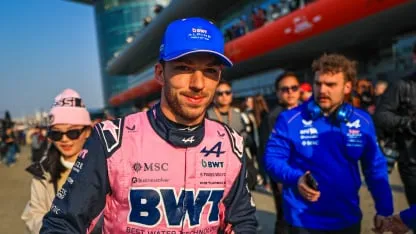 Gasly, a contramano de Colapinto: "Estoy extremadamente contento"