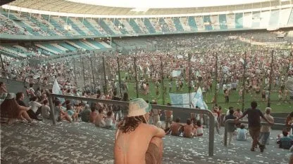 Día del hincha de Racing: la muestra de amor de la gente que salvó al club