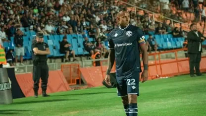 Así fue el partido de Sebastián Villa ante River, mientras es pretendido por Boca