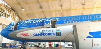 Aerolíneas Argentinas lanza tarifas especiales para viajar al Mundial 2026