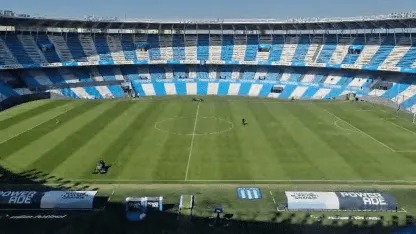 Así está el campo de juego de Racing tras la polémica que terminó con la salida del canchero Así está el campo de juego de Racing tras la polémica que terminó con la salida del canchero