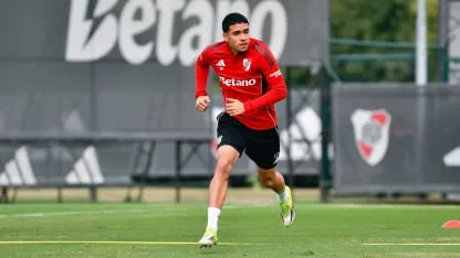 River recuperó a Viña y Páez tras la fecha FIFA y ambos jugarían contra Belgrano