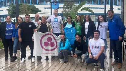 Los clubes se unieron por la paz Los clubes se unieron por la paz