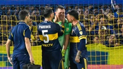 Preocupación en Boca por la lesión de Marchesín: "Me rompí la rodilla"