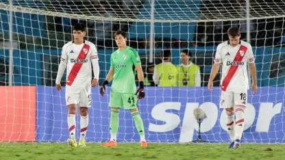 Difícil de ver en la Sudamericana: River paga sus pecados Difícil de ver en la Sudamericana: River paga sus pecados