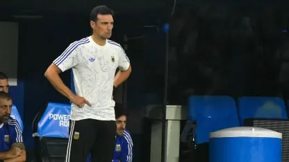 Scaloni Selección Argentina vs Mauritania