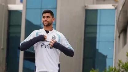 Cuti Romero se sumó a la Selección Argentina y renovó la ilusión mundialista