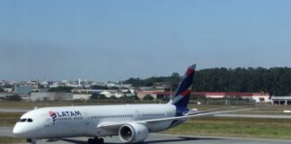 Latam: obras en Ezeiza suspenden ruta Santiago-Buenos Aires-Miami