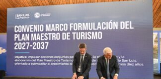 San Luis y el CFI diseñaron el Plan Maestro de Turismo 2027-2037