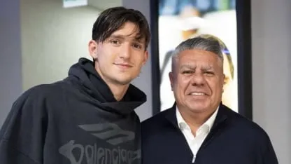 El sentido mensaje de Chiqui Tapia a Balerdi tras la lesión: "Todo un país va a acompañarte" El sentido mensaje de Chiqui Tapia a Balerdi tras la lesión: "Todo un país va a acompañarte"