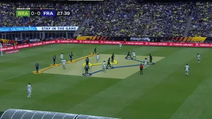 El 4-2-4 de Brasil, que muta defensivamente.