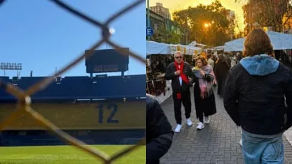 El campeón de la Premier League que visitó la Bombonera y el Monumental en sus vacaciones El campeón de la Premier League que visitó la Bombonera y el Monumental en sus vacaciones