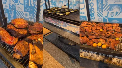 "Todo light": el asado de la Selección Argentina antes del duelo con Austria "Todo light": el asado de la Selección Argentina antes del duelo con Austria
