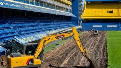 Boca aprovecha el Mundial para hacer obras en la Bombonera Boca aprovecha el Mundial para hacer obras en la Bombonera