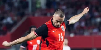 Scaloni toma nota: el “gigante” de 2 metros de Austria que es una amenaza para la defensa de la Selección Argentina