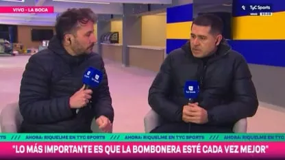 Riquelme, contundente tras el regreso de Villa a Boca: "Todos merecemos una segunda oportunidad"