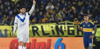 Valdés sorprendió a Montero y adelantó a Vélez contra Boca