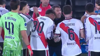 Coudet explotó contra Borré: "Cerrá el c..." Coudet explotó contra Borré: "Cerrá el c..."