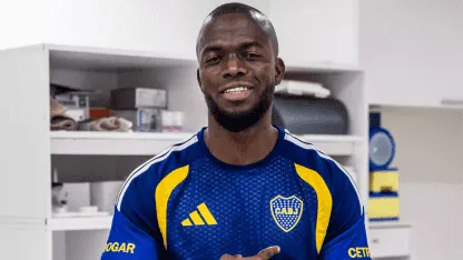Enner Valencia ya entrenó en Boca: cuándo podría debutar