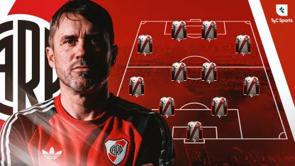 La formación de River Plate. Eduardo Coudet.