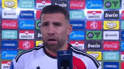 Otamendi habló tras el empate de River: "Es un resultado positivo" Otamendi habló tras el empate de River: "Es un resultado positivo"